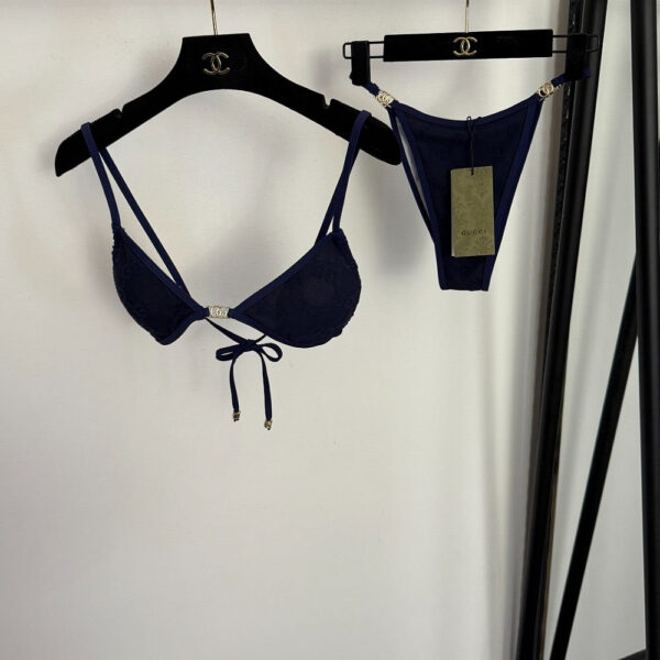 Gucci – GG Rosso Mare Triangle Bikini Set