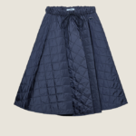 Prada “Cortina Quilted A-Line Technical Skirt