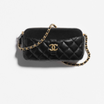 Chanel Quilted Lambskin Mini Vanity Bag with Gold-Tone Hardware
