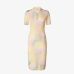 Fendi -Pastello FF Jacquard Polo Knit Dress