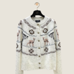Chalet de Luxe Fair Isle Knit Cardigan – CHANEL Edition