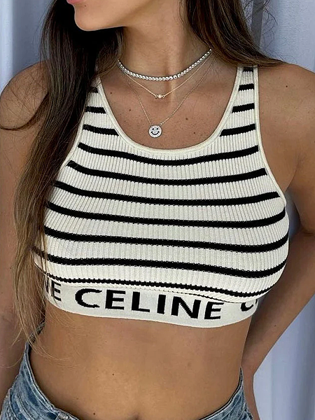 'Celine' Crop Top