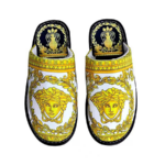 Versace Medusa Iconic Baroque House Slippers – Luxe Edition