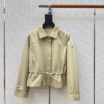 Moncler Cinched Utility Cropped Jacket  Description