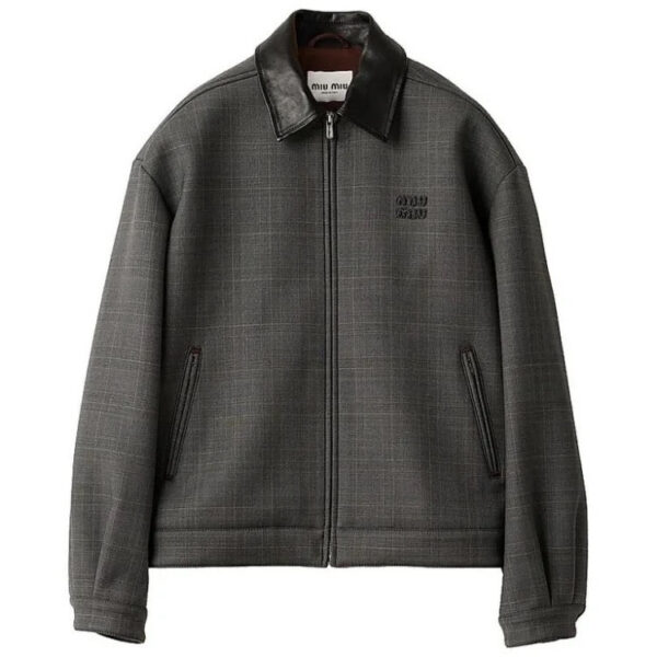 Miu Miu Tailored Utility Wool Jacket