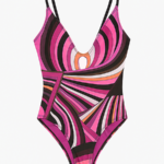Emilio Pucci Pink Psychedelia One-Piece Swimsuit