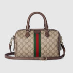 Gucci Ophidia GG Supreme Small Boston Bag