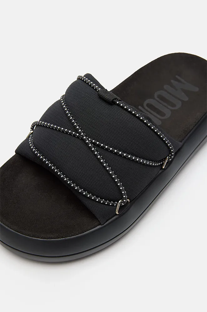 Moon Boot Eclipse Trek Platform Slides – Black - Image 3