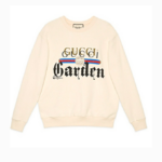 Gucci “Garden Milano” Embroidered Icon Sweatshirt – Cream Édition
