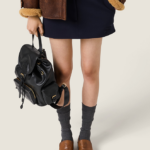 Miu Miu – Noire Académie Tailored Mini Skirt