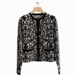 Max Mara ‘Arte Nera’ Tapestry Knit Cardigan