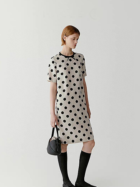 The Polka Perfection Shift Dress