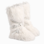 “Montagne Luxe Shearling Armure” — Couture Fur Boots with Atelier Strap Harness