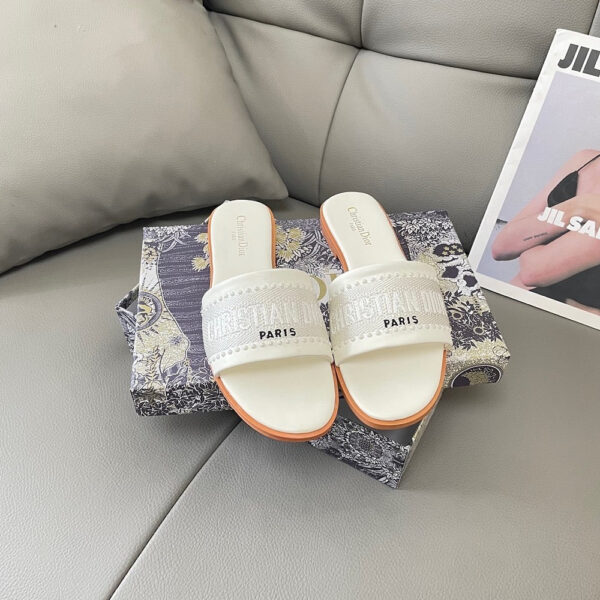 Dior Embroidered Sandals