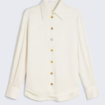 Schiaparelli “Éclat Surréaliste” Silk Blouse