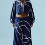 'Veola' Rumise Track Top