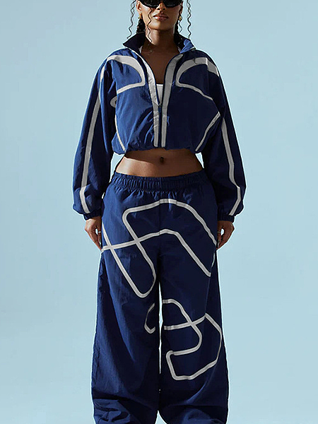 'Veola' Rumise Track Top