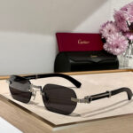 Cartier Santos de Cartier Rimless Sunglasses – Prestige Edition