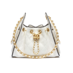 Chanel 25 Raffia Mini Handbag – Blanc Côte d’Azur