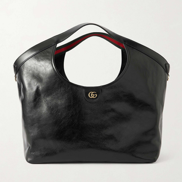 Gucci Giglio GG Leather Shoulder Bag