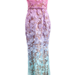 Blush Élysée Ombré Lace Gown
