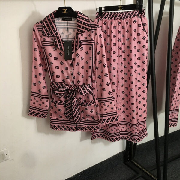 D&G Monogram Pants Set