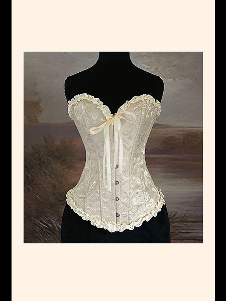 Belle Époque Ivory Corset