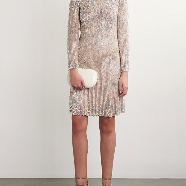 Amoura Sequined Midi Dress