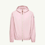 Moncler “Fegeos” Rosé Airlight Hooded Jacket
