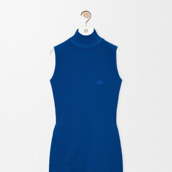 Loewe Anagram Sculpt Knit Turtleneck Top
