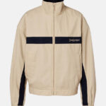 Saint Laurent Riviera Stripe Windbreaker Jacket
