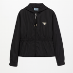 Prada Nylon Hooded Windbreaker Jacket
