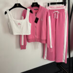 Dolce Vita Monogram Satin Lounge Set