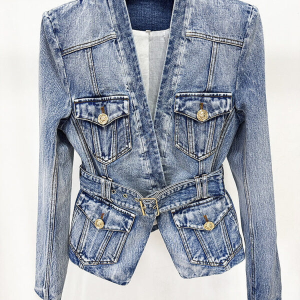 Regalia Denim Sculpted Blazer