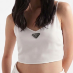 Prada Épure Cropped Tank