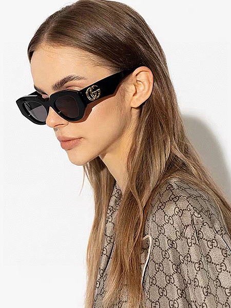 GG Cateye Frame Sunglasses