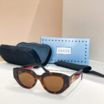 GG Cateye Frame Sunglasses