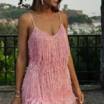 'Flara' Fringe Maxi Dress