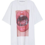 Alexander Wang Ice Melt Graphic Oversized Tee