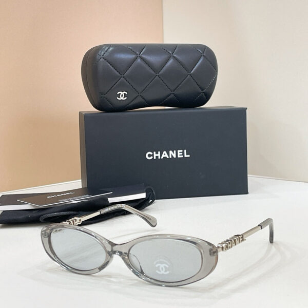 Chanel Oval CC Logo Sunglasses