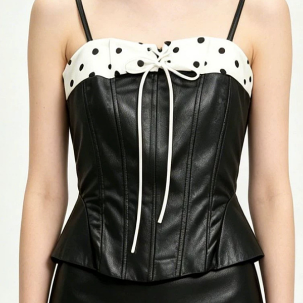 Belle Noir Corset Top