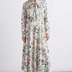 Dior Jardin de Cœur Silk Midi Dress