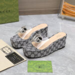 GG Wedge Sandals