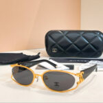 CC Metal Frame Sunglasses