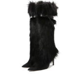 Impératrice Sauvage Fur Thigh-High Boots