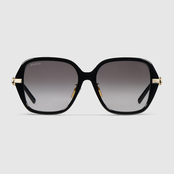 GUCCI Oversized Square Gradient Sunglasses