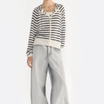 CHRISTIAN DIOR Paris Striped Zip-Front Hoodie