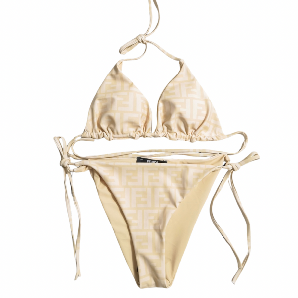 Fendi Monogram Triangle Bikini
