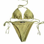 Fendi Monogram Triangle Bikini