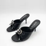 Versace Opera Bow Mules 85 mm
